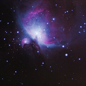 M42 Orion mal eben vom Balkon
