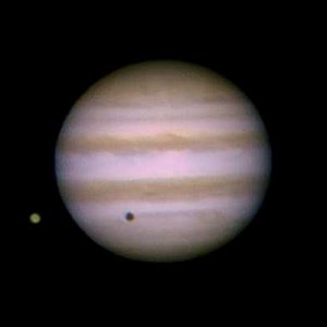 Jupiter - Ganymed + Schatten