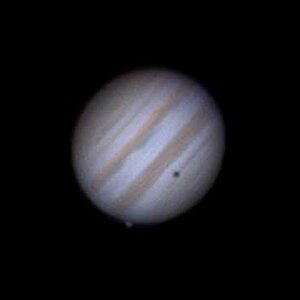 Jupiter mit Ganymed und Schatten