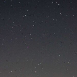 Lovejoy-Widefield,  ein Versuch  bei Mondlicht