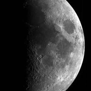 Erstmals Mond mit ASI120MM & 60/900mm FH