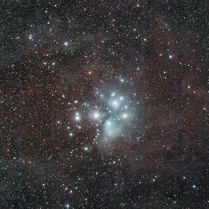 M45 im Staub