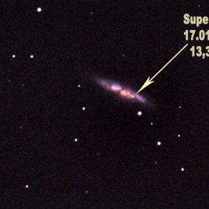 Supernova im M82