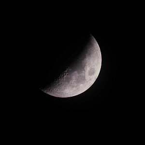 Mond mit  SC 12" und f 3,3