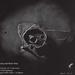 Cassini und Mons Piton