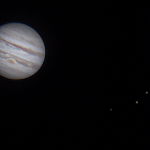 schöne Jupitermondkonstellation