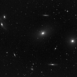 Virgo Cluster aus der Stadt