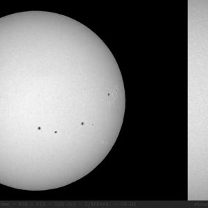 Sonne im Weißlicht 13.04.2014