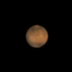 Marsversuch  mit  kleiner  Optik am 25.04.