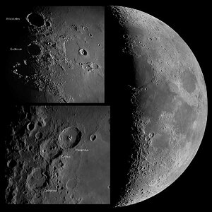 Mond & Krater vom 05. Mai 2014