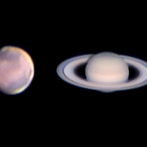 Mars & Saturn vom 22.06.2014