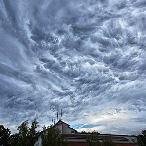 Interessante Wolkenformation