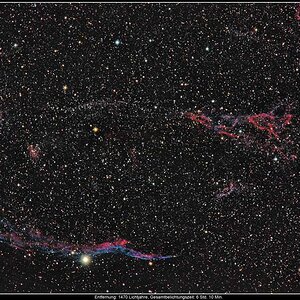 NGC 6960 Cirrusnebel im TS APO 80-480