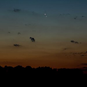 Venus/Jupiter Konjunktion