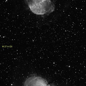 M27 in Ha und O3