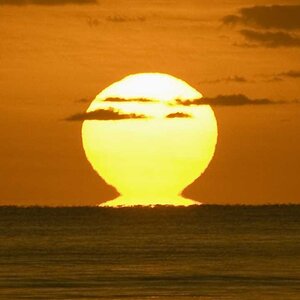 Sun is rising