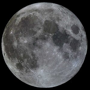 Vollmond - Mosaik