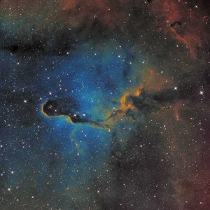 IC1396 Hubble Colors