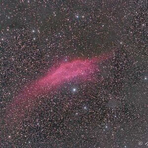 NGC1499 California Nebel