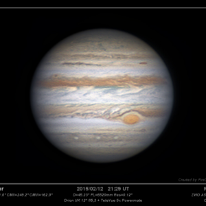 Jupiter mit GRF 12.02.2015