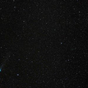 Komet Lovejoy mit h & chi Persei