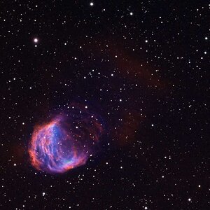 Abell 21 - Medusa Nebel in Bicolor