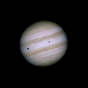 Jupiter + Ganymed am 23.02.15