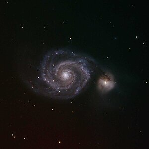 M51 vom Balkon