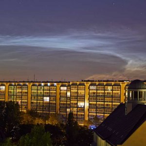Leuchtende Nachtwolke