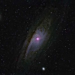 M31 - Erste Galaxie-Versuche