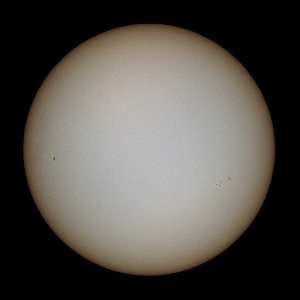 Sonne im Weißlicht