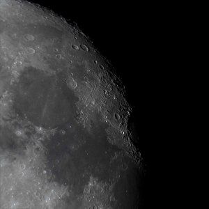 Ein Mond -Teil