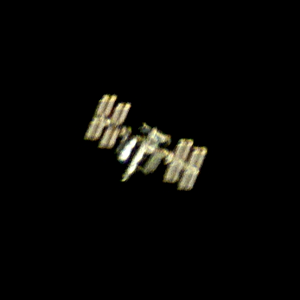 ISS - Überflug am 9.8.15