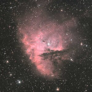 IC 1590 / NGC281 Pacman Nebel