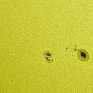 Sonnenfleckengruppe NOAA 12414