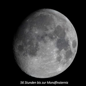 Vor der Mondfinsternis