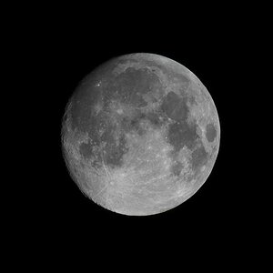 Mond ohne Flugzeug