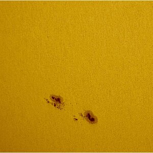 Sonnenfleck NOAA 12422 am 27.09.2015