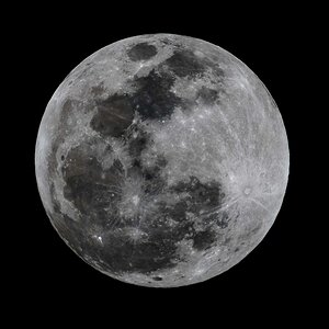 Mond vor der Finsternis