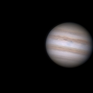 Jupiter & Ganymed am 27.11.15