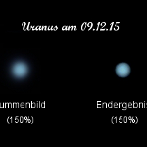 Uranus am 09.12.15 - 2. Versuch