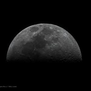 First Light Mond mit 348mm und ASI224 cooled