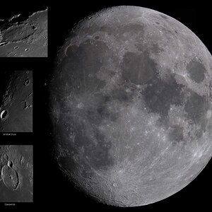 Mond & Krater am 19.02.16
