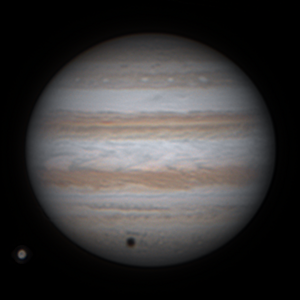 Jupiter mit Kallisto am 17.3.2016