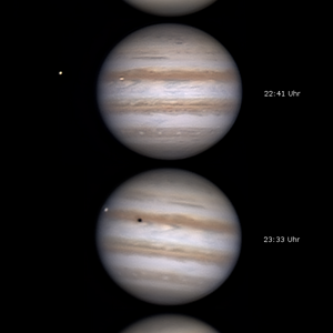 Jupiter Mondereignis 8/9.4.2016