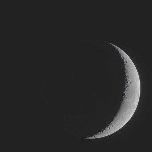 Mond bei den Hyaden