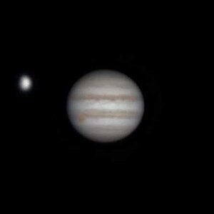 Jupiter und Merkur am 11.4.2016
