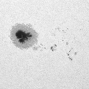 C-Gruppe Sonne 15.4. Weißlicht