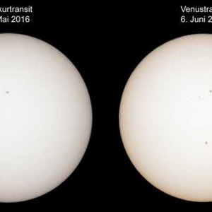 Merkur- und Venustransit