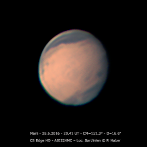 Mars aus südlichen Gefilden